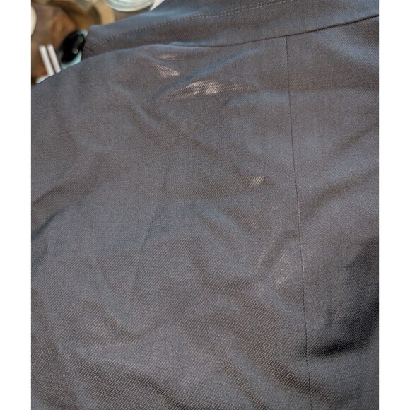 Gucci Uniform Black Wool Double Breasted Blazer Size 46 Pockets Dress - Picture 11 of 13